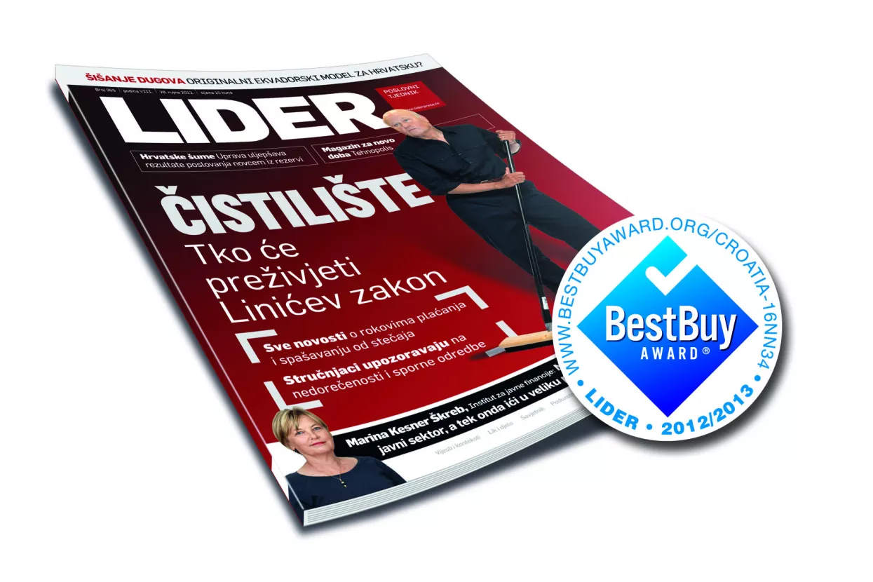 Lider uvjerljivo najbolji poslovni magazin