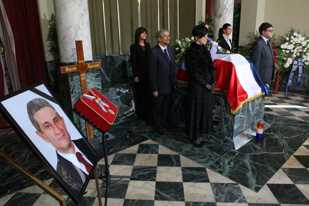 Posljednji ispraćaj predsjednika Hrvatskog sabora