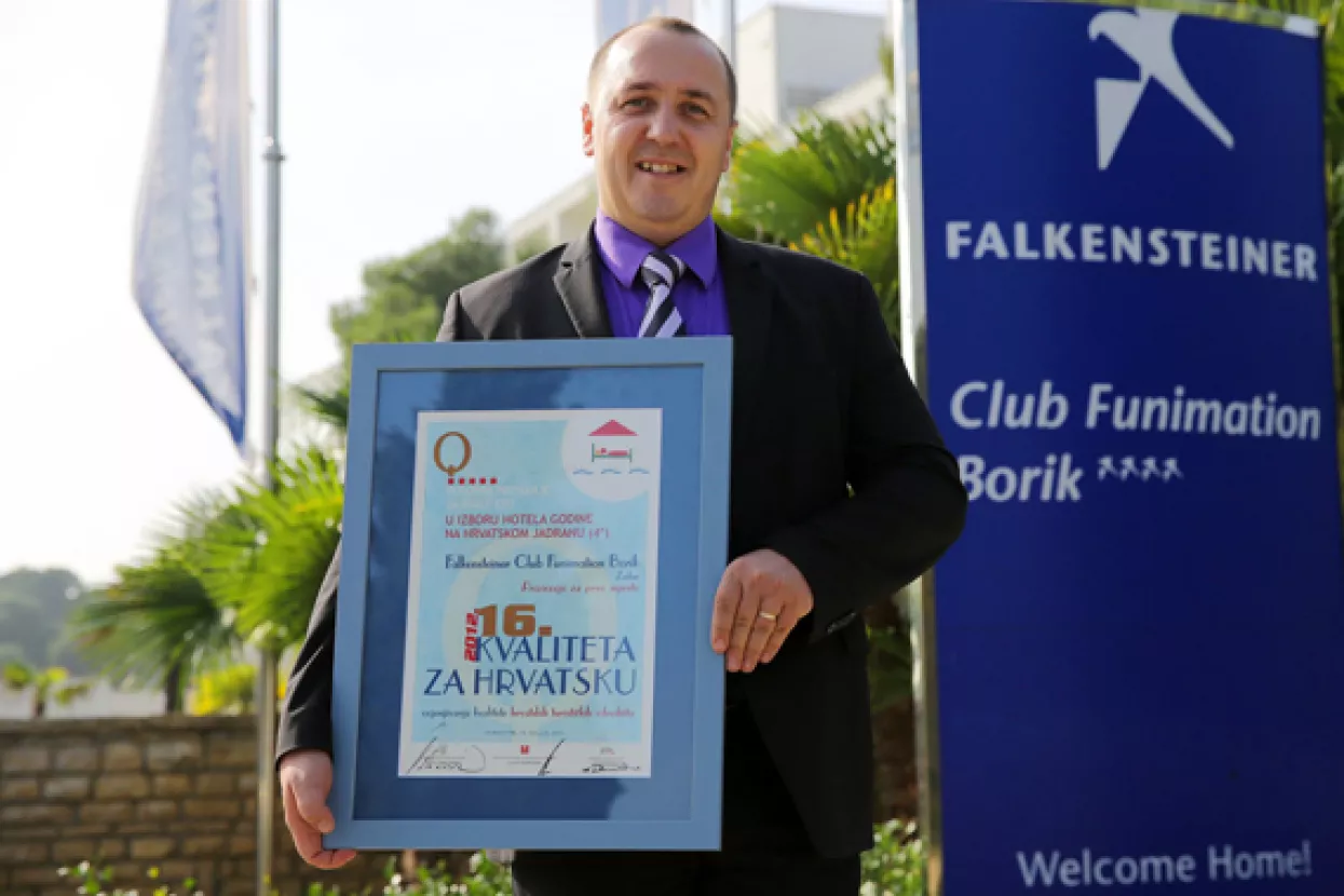 Falkensteiner Club Funimation Borik najbolji hotel s četiri zvjezdice