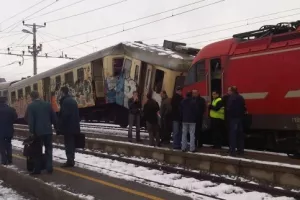 Sudar vlakova u Ljubljani