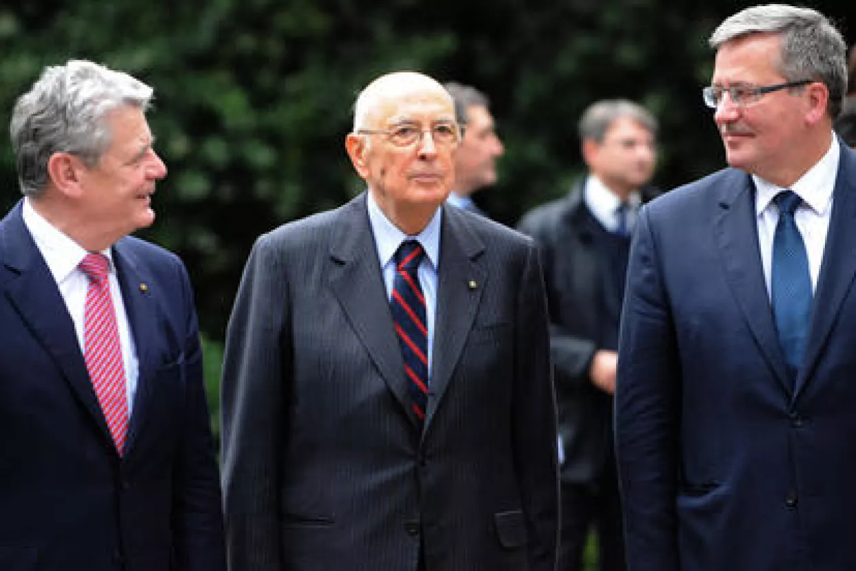 Predsjednici Poljske, Njemačke i Italije uvjereni u izlazak iz krize