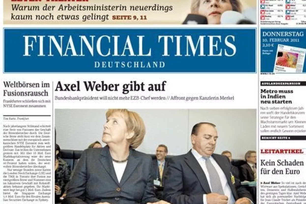 Njemačko izdanje Financial Timesa pred ga&scaron;enjem
