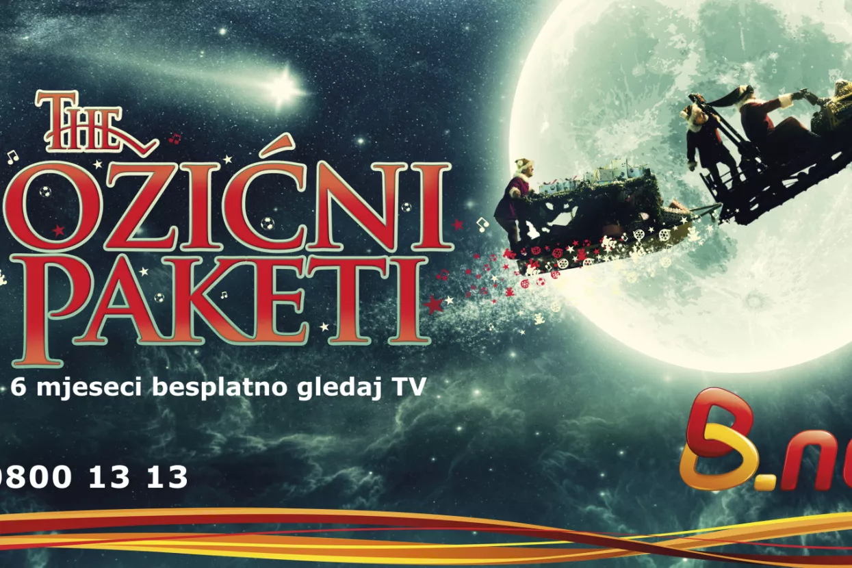 B.net za Božić daruje besplatnu televiziju