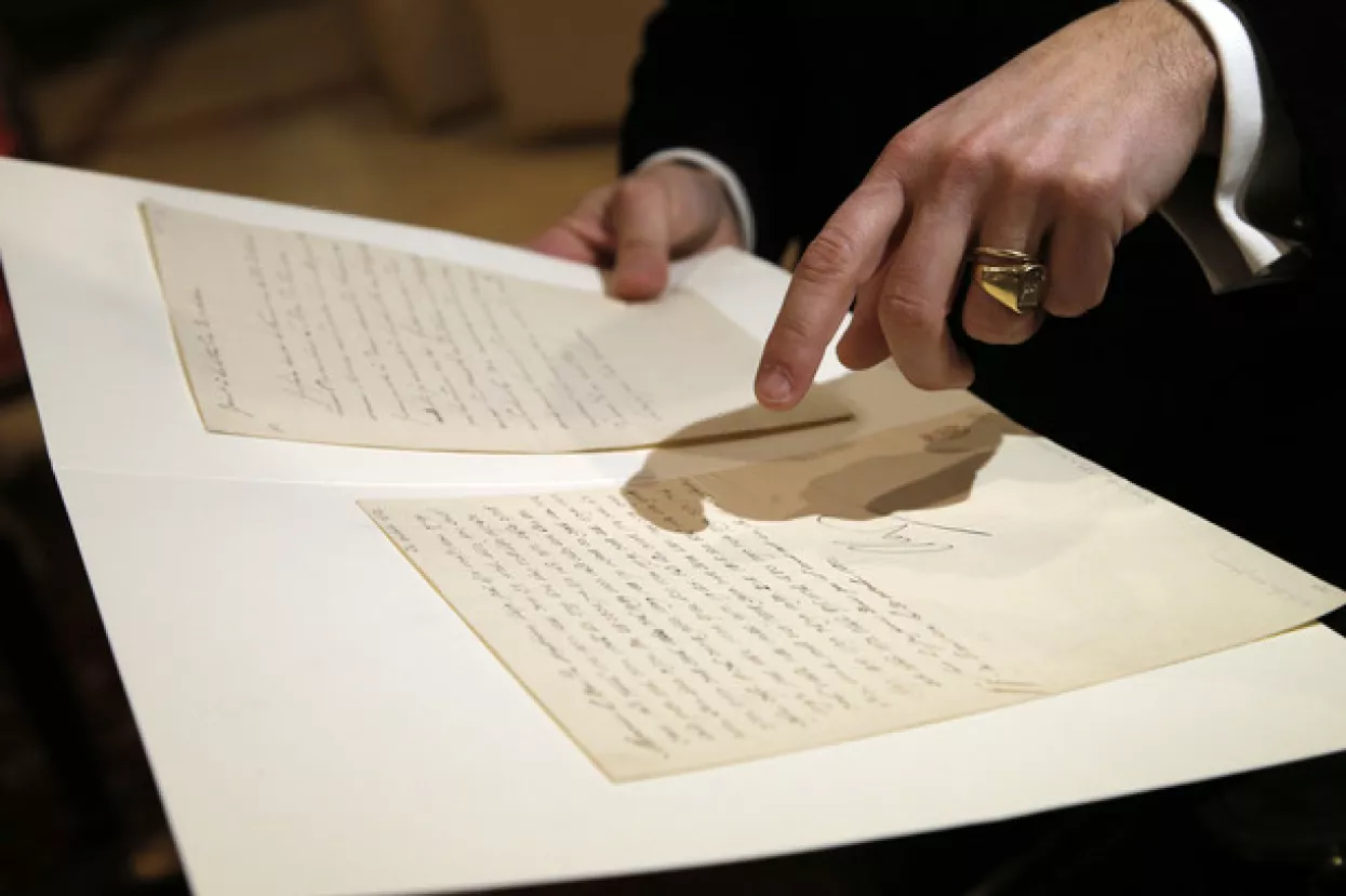 Šifrirano Napoleonovo pismo prodano za 1,35 milijuna kuna