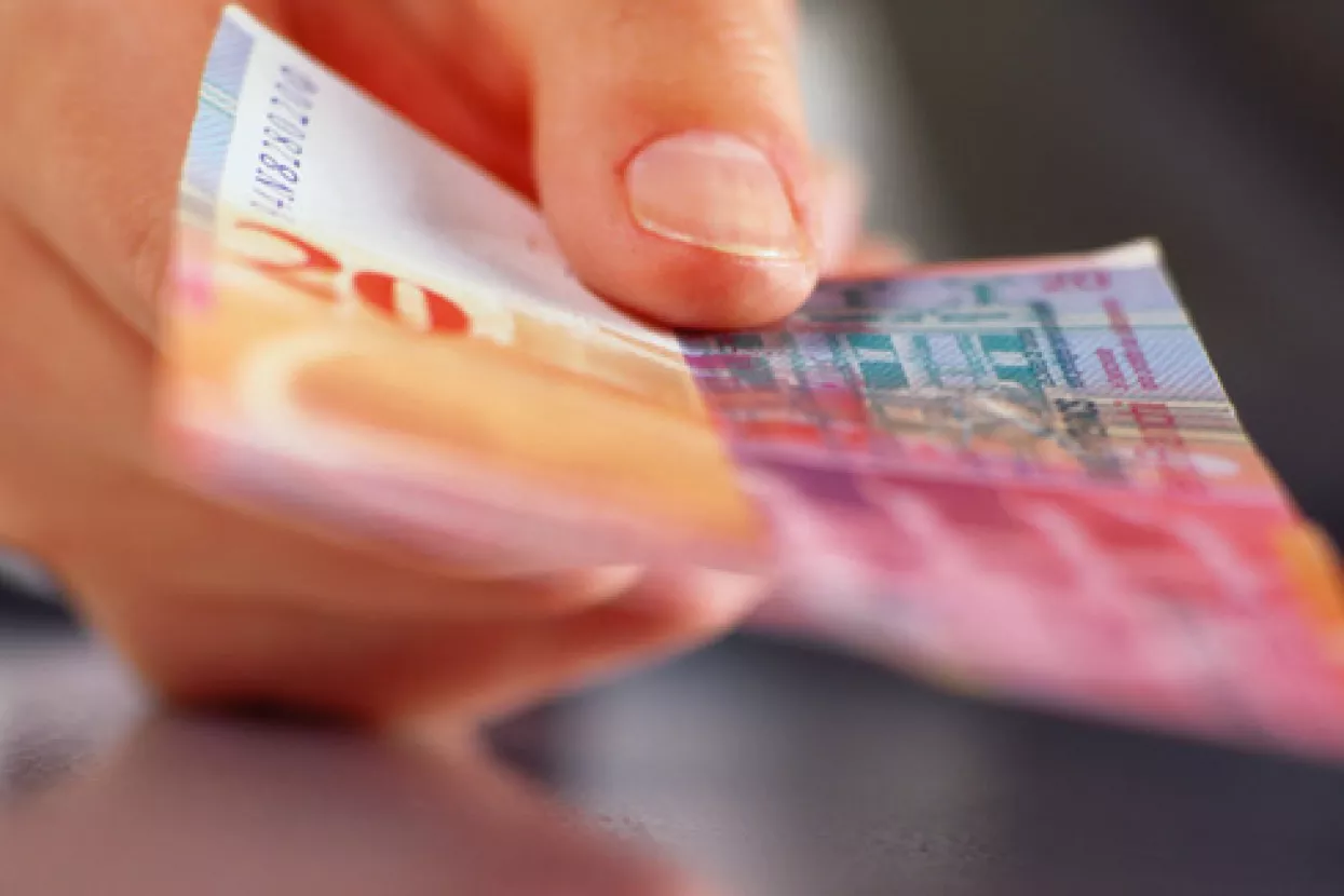 &Scaron;vicarska narodna banka odlučno brani tečaj prema euru