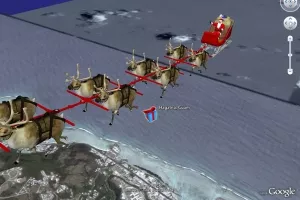 Kretanje Djeda Mraza preko Windowsa