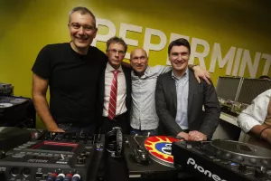 Milanović, Tedeschi i Vujčić u Pepermintu
