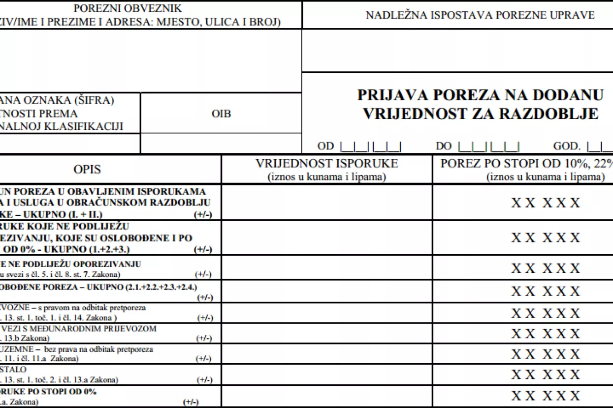 Porezna ne zna da je PDV 25 posto?
