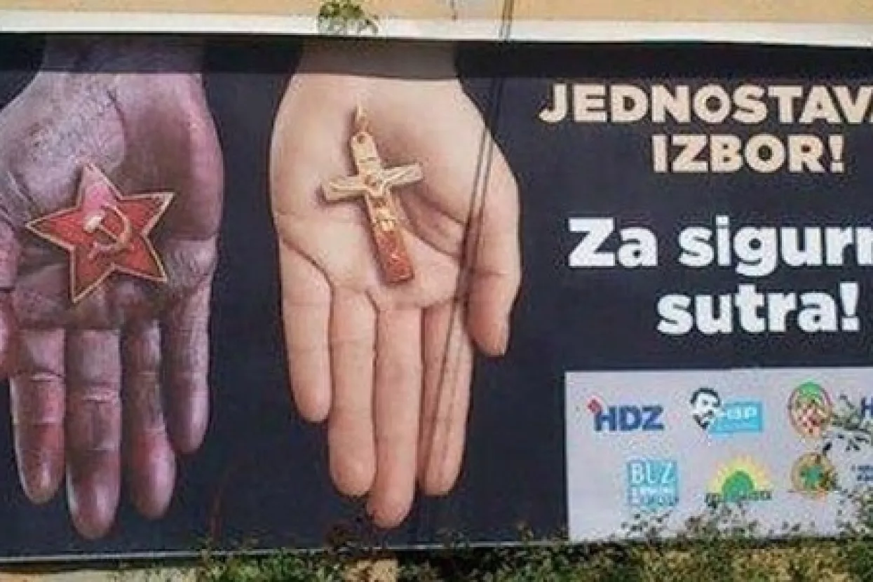 HDZ ipak povlači sporne plakate
