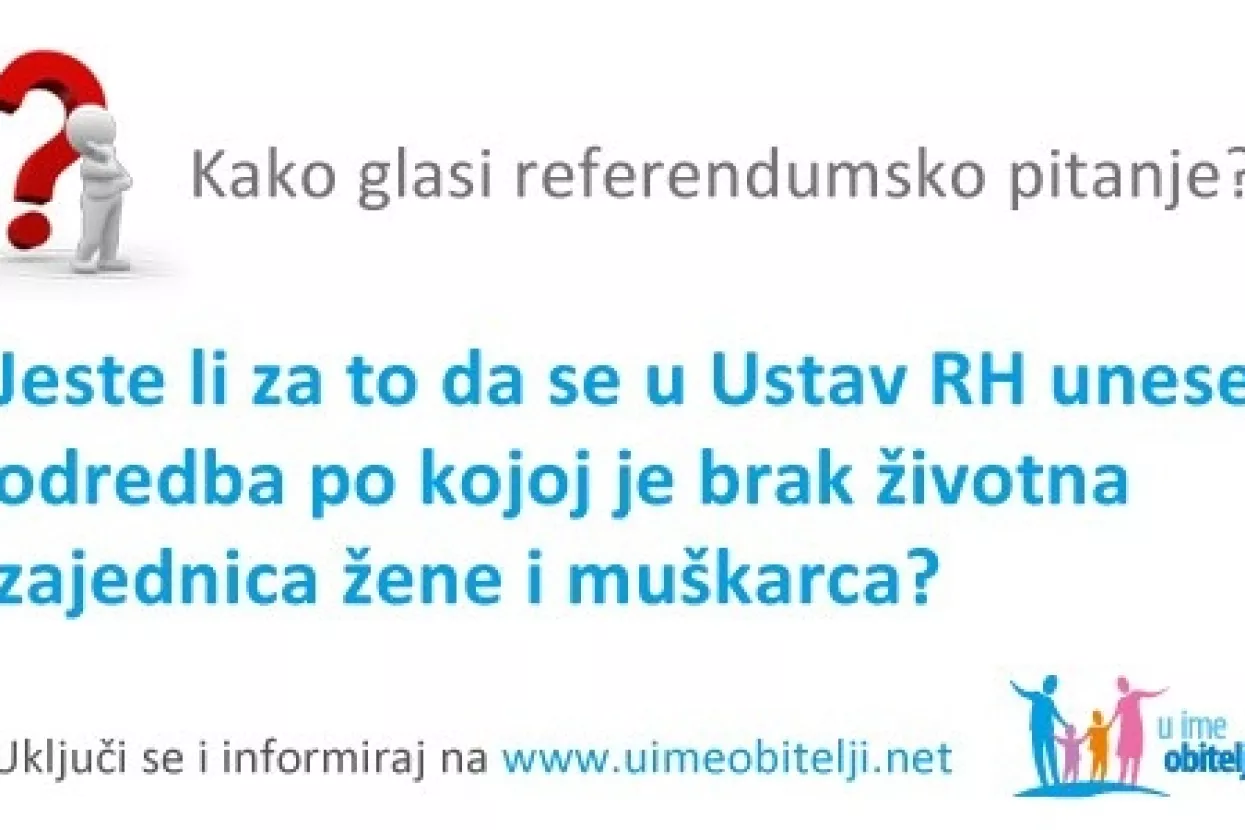 Inicijativa 'U ime obitelji' prikupila vi&scaron;e od 710 tisuća potpisa