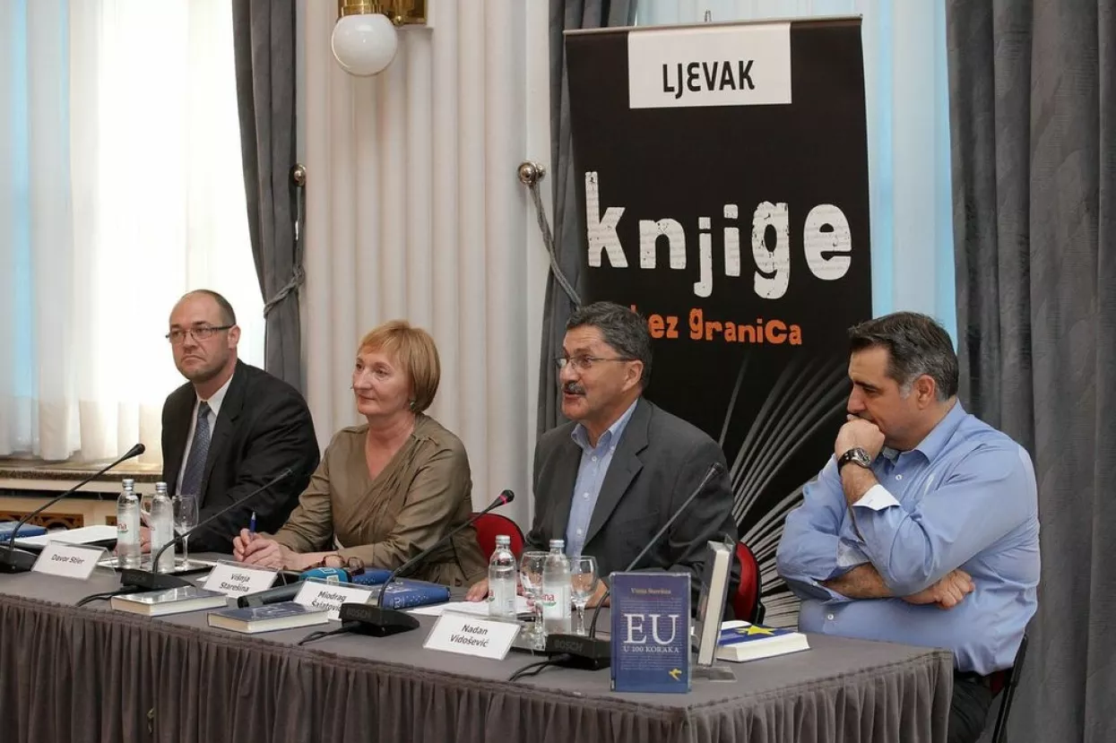 Foto: Višnja Starešina predstavila knjigu 'EU u 100 koraka'