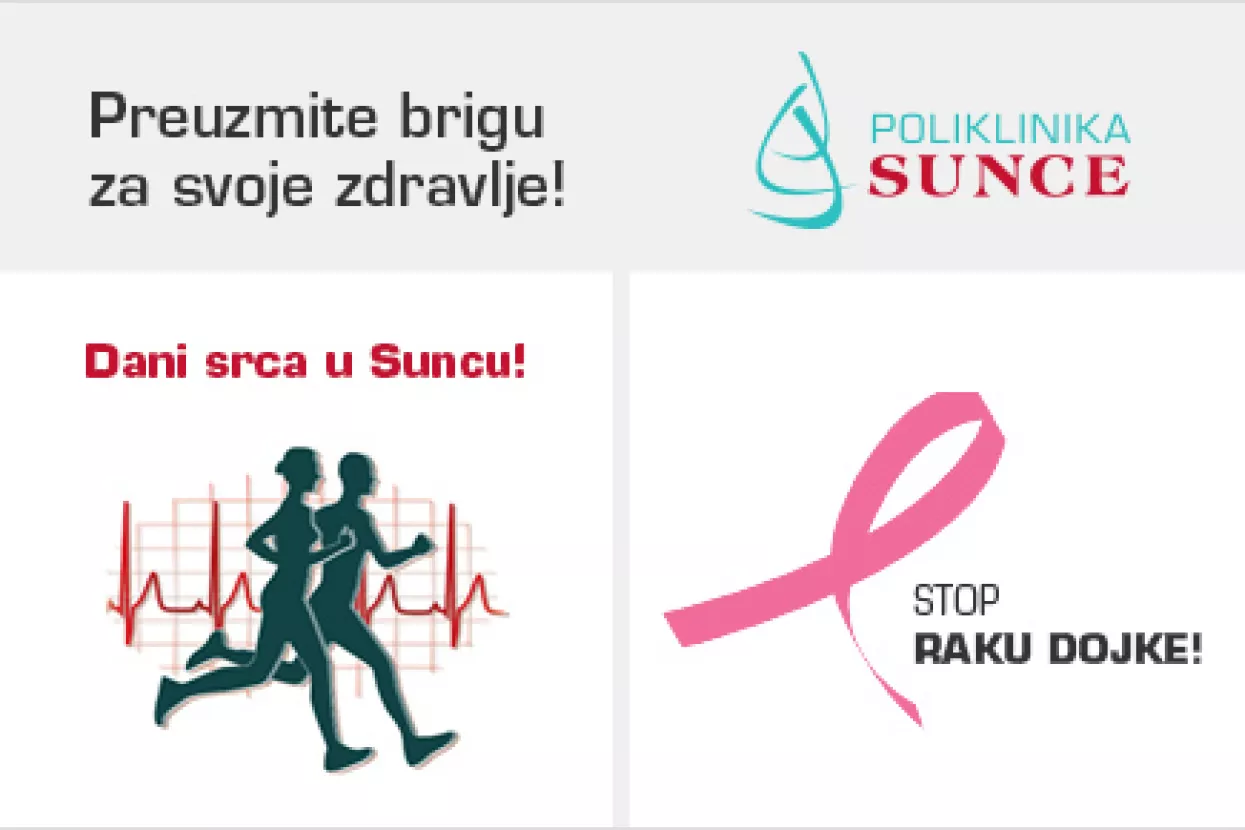 U Poliklinici Sunce akcije Dani srca i Stop raku dojke
