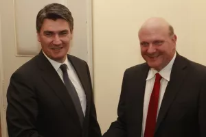 Milanović i šef Microsofta Steve Ballmer razgovarali o razvoju hrvatskog IT sektora