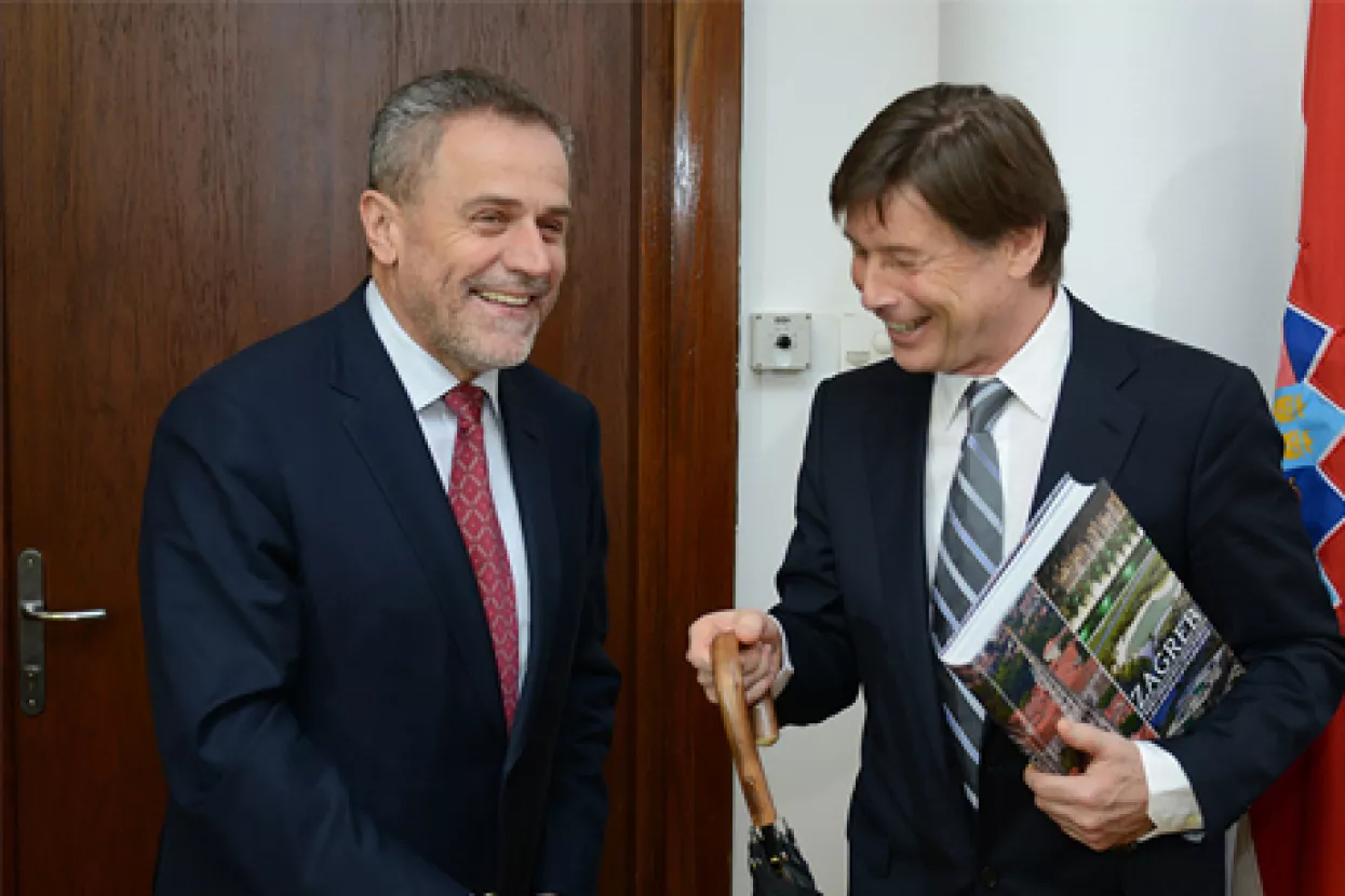 Glavni direktor europskog ATP-a susreo se s Bandićem
