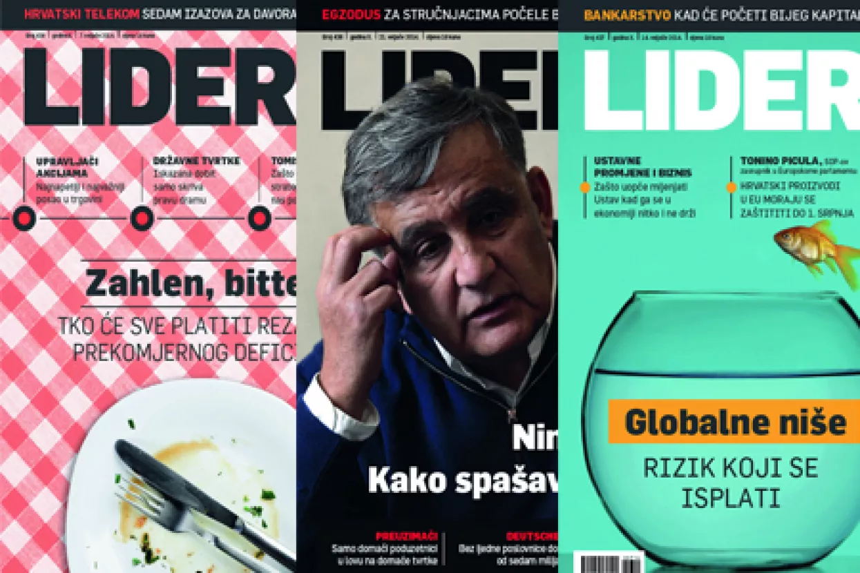 Treći put zaredom Lider pobjednik u kategoriji &lsquo;Poslovni magazin&rsquo;