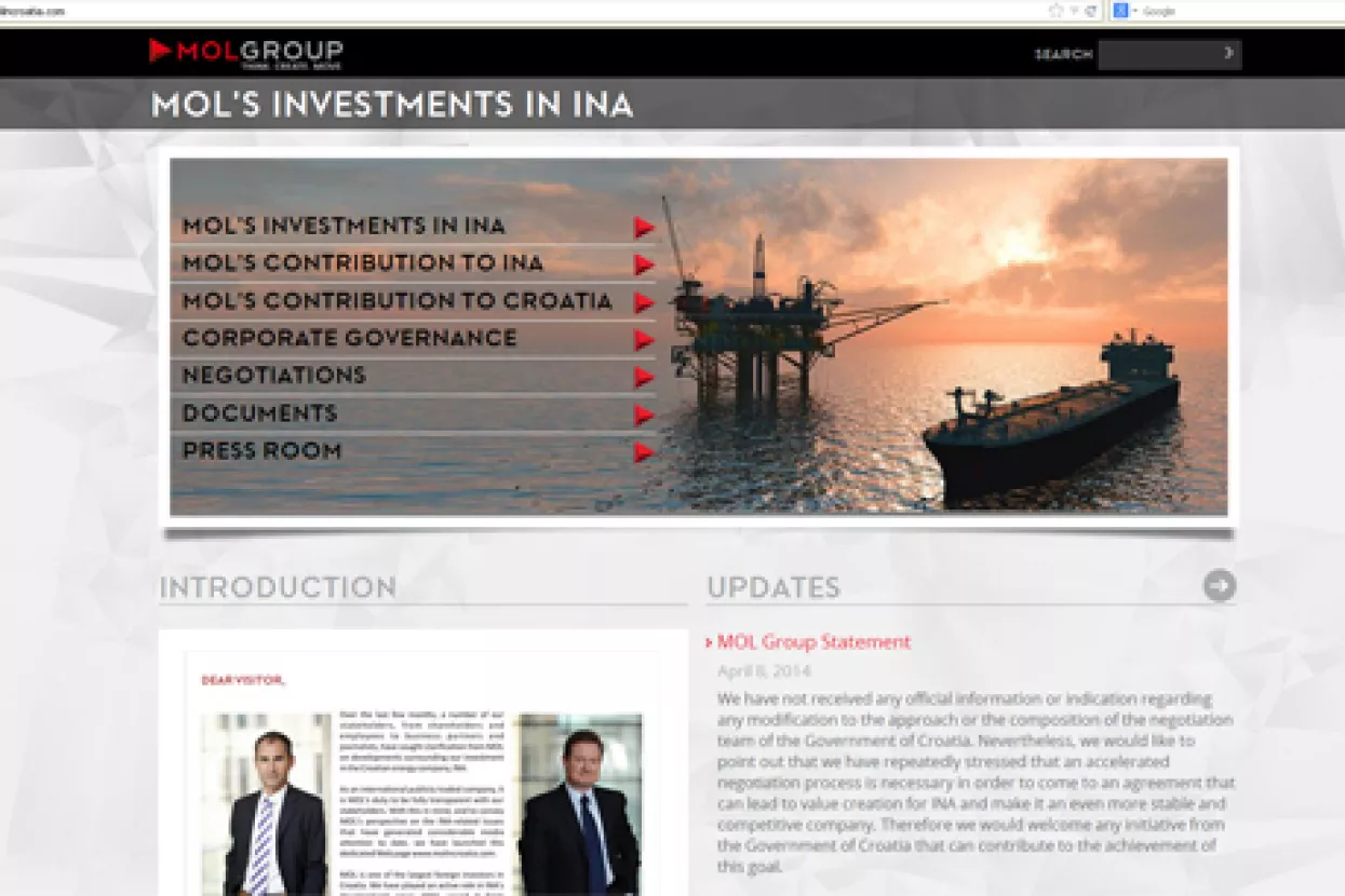 MOL pokrenuo poseban web o Ini