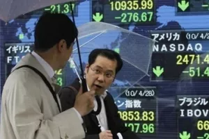 Azijske burze oslabile, euro pod pritiskom