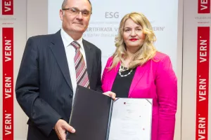 VERN'u dodijeljen međunarodni  ESG Certifikat