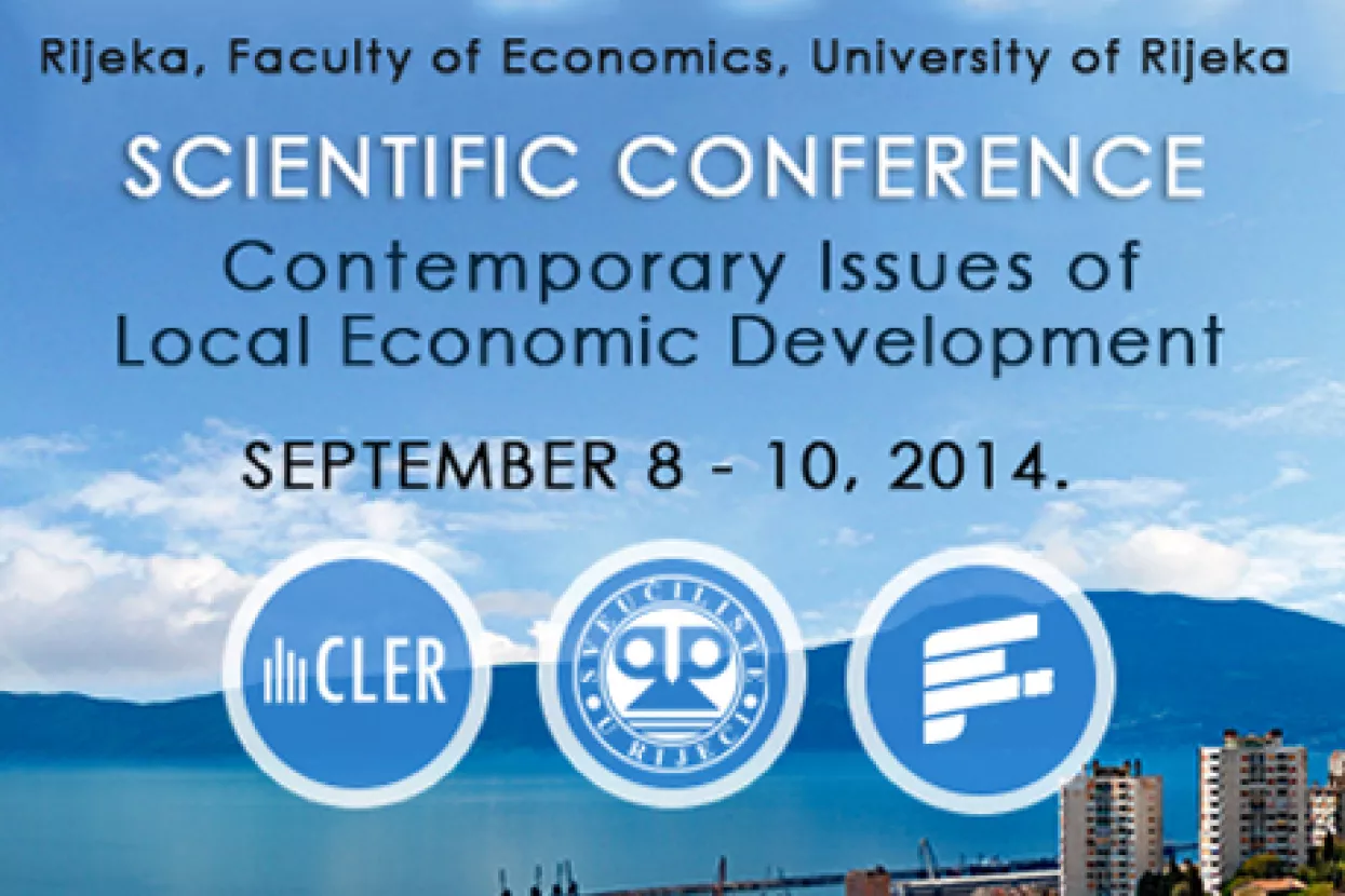 Znanstvena konferencija &ndash; Suvremeni problemi lokalnog ekonomskog razvoja