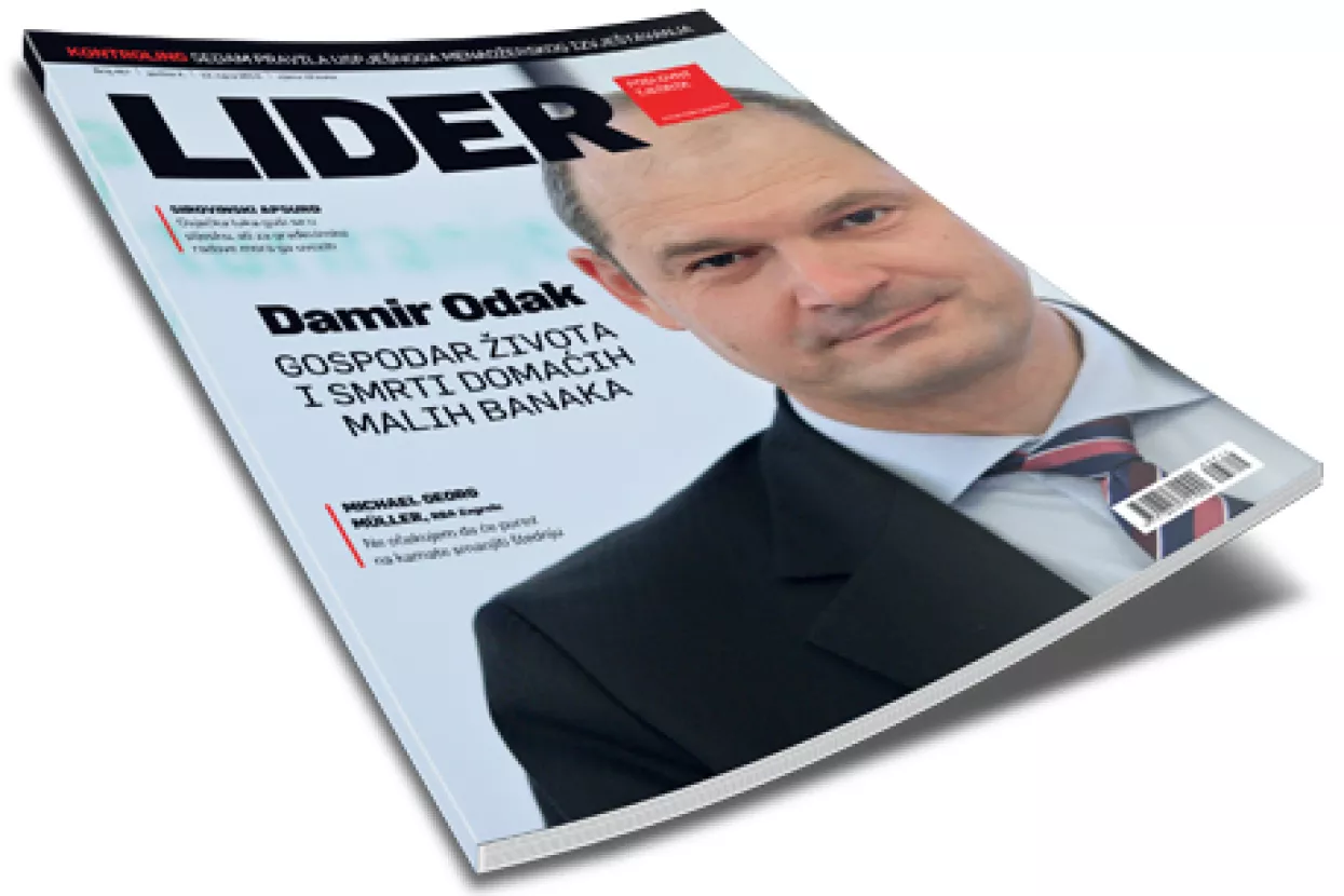 Novi broj Lidera: Damir Odak - Gospodar života i smrti domaćih malih banaka