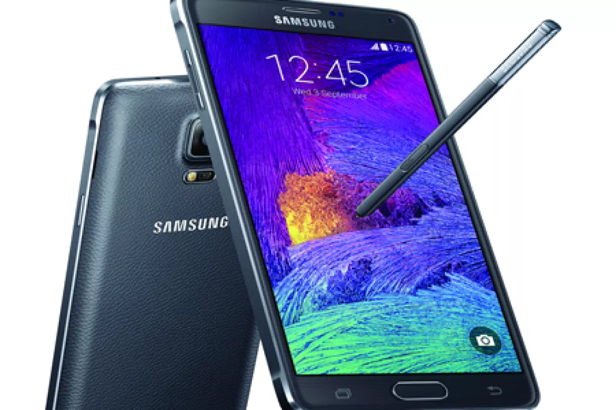 Samsung, Galaxy Note 4: Zapisničar od formata