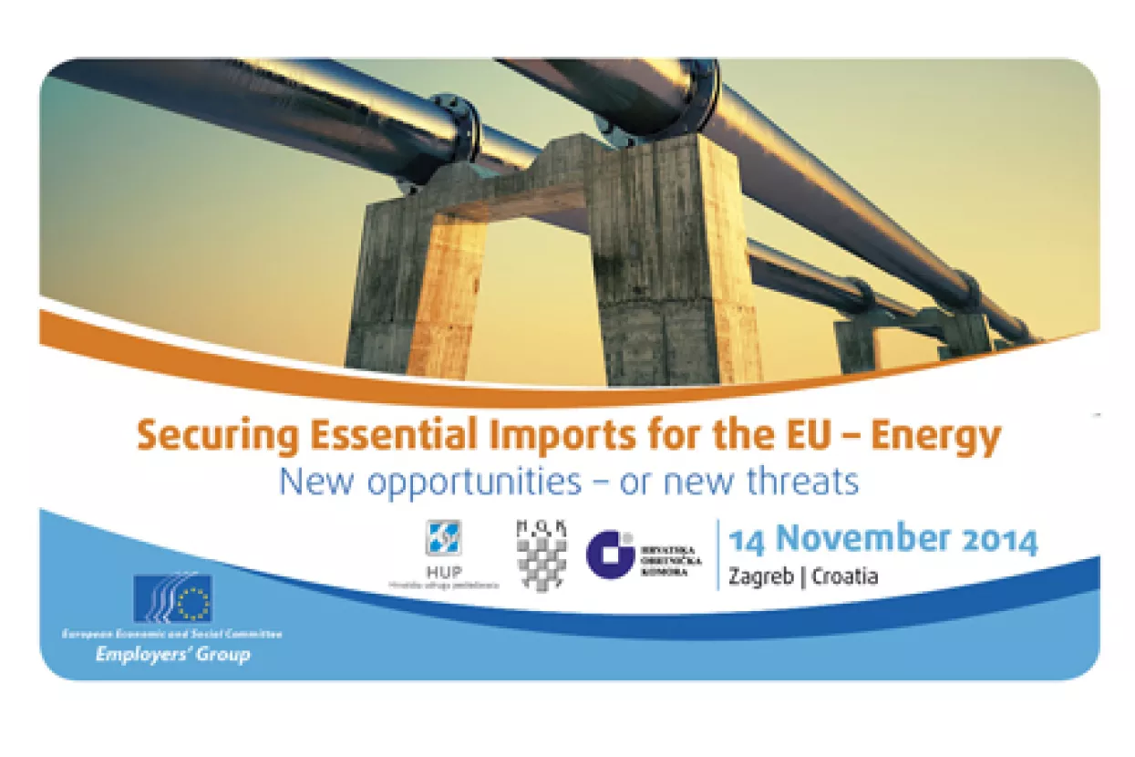 Konferencija &bdquo;Osiguranje uvoza osnovnih proizvoda za EU &ndash; energija: nove mogućnosti &ndash; ili nove prijetnje?