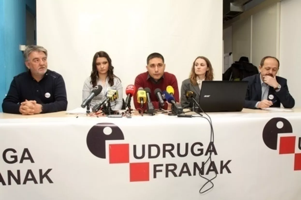 Udruga Franak: Prijedlog banaka je neprihvatljiv