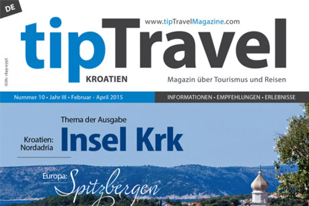 tipTravel magazine od 10. broja i na njemačkom