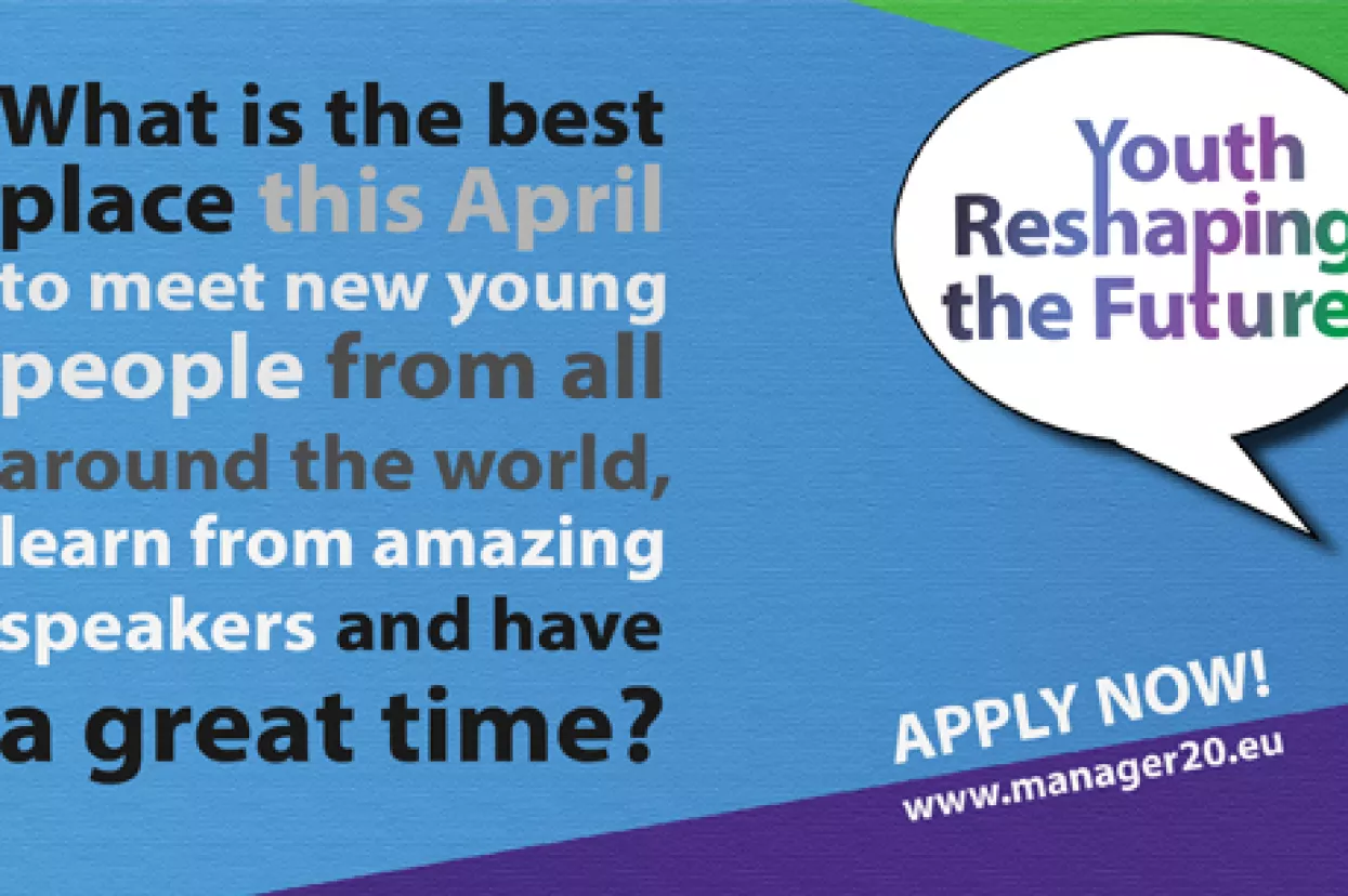 Manager 20 &ndash; Youth reshaping the future konferencija