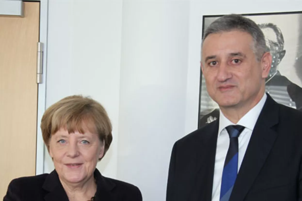 O čemu su razgovarali Karamarko i Merkel?