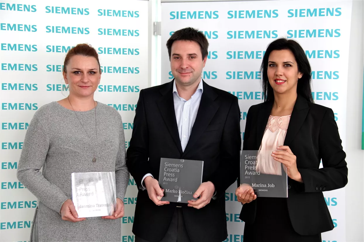 Liderova novinarka Jasmina Trstenjak dobila Siemens Croatia Press Award 2015