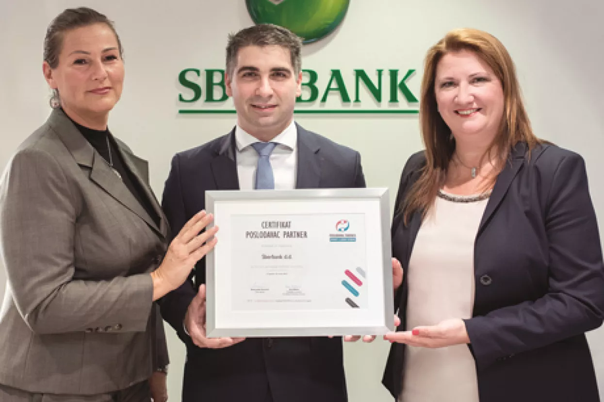 Sberbank devet godina nositelj certifikata Poslodavac Partner
