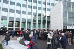 Štediše Ljubljanske banke okupirale Zagrepčanku