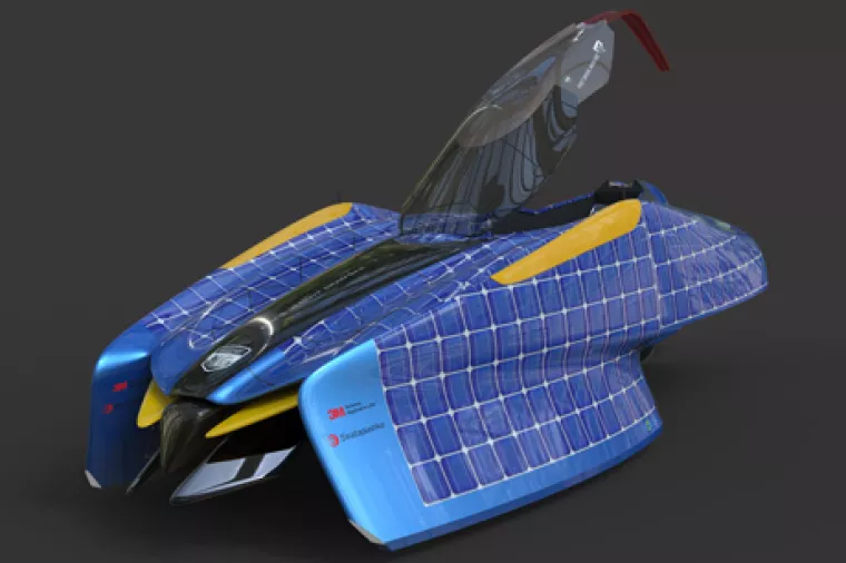 Šesnaestogodišnjakinja dizajnirala solarno vozilo svemirskog izgleda i zaludila sponzore