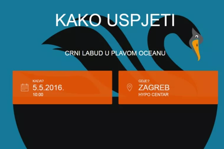 Kako uspjeti  - Crni labud u plavom oceanu 5.5. 2016.