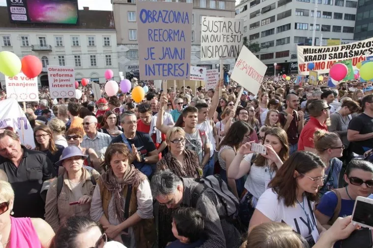Kurikularna reforma: nova prosvjedna akcija najavljena za 16. lipnja