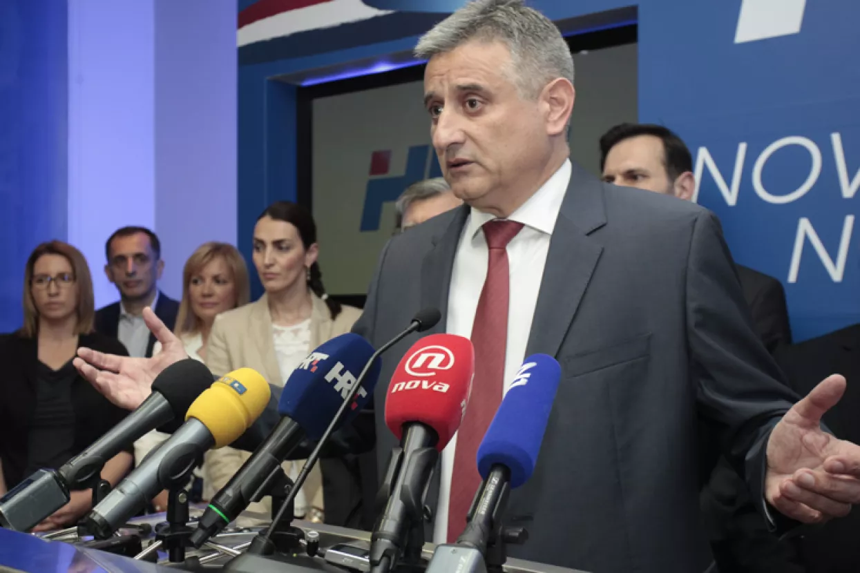 Tomislav Karamarko odlazi s mjesta prvog potpredsjednika Vlade