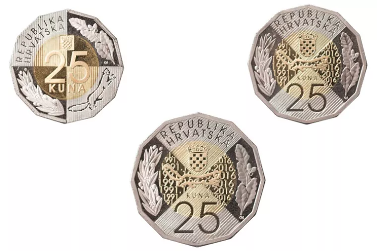 HNB priprema novu kovanicu od 25 kuna, a i građani mogu sudjelovati u odabiru njenog izgleda