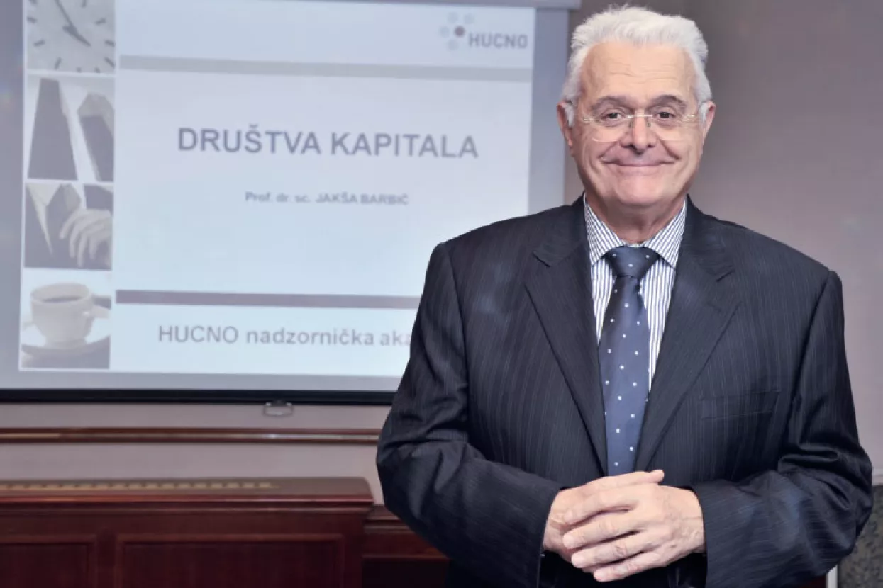 Jakša Barbić, akademik: Uprava i nadzorni odbor moraju djelovati u interesu društva, a ne dioničara