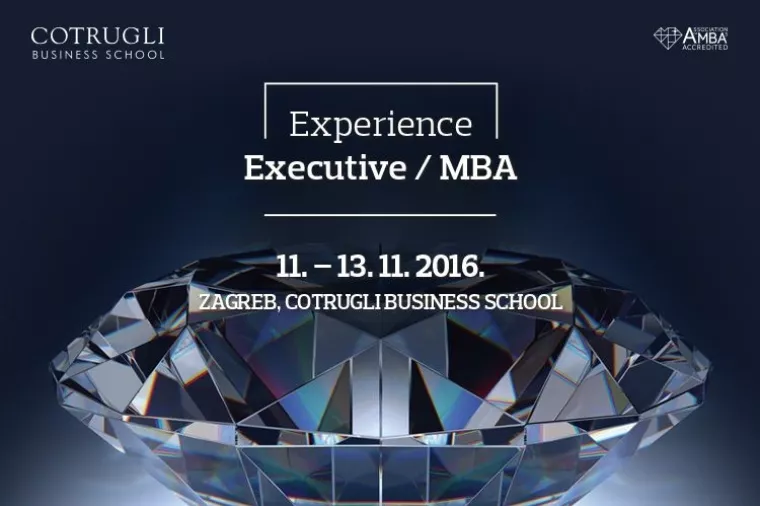 COTRUGLI Experience E/MBA - trodnevni modul za managere koji razmišljaju o MBA programima