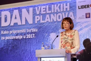 Gordana Deranja: Planove za 2017. godinu radimo s više optimizma, ali trebamo zadržati dozu opreza