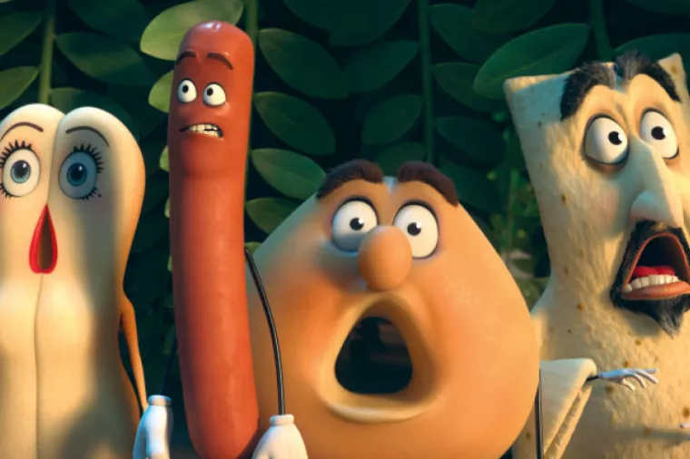 Film Sausage Party je blaga satira, na trenutke vrlo duhovita i maštovita