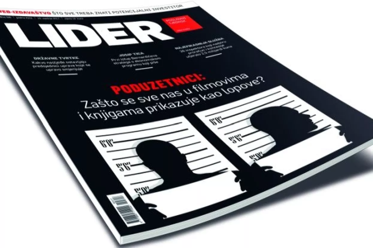 Novi broj Lidera - Poduzetnici: Zašto se sve nas u filmovima i knjigama prikazuje kao lopove?