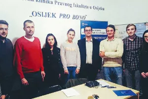 Pravna klinika 'Pro bono': Osječki studenti prava dobrodošla su pomoć građanima i tvrtkama