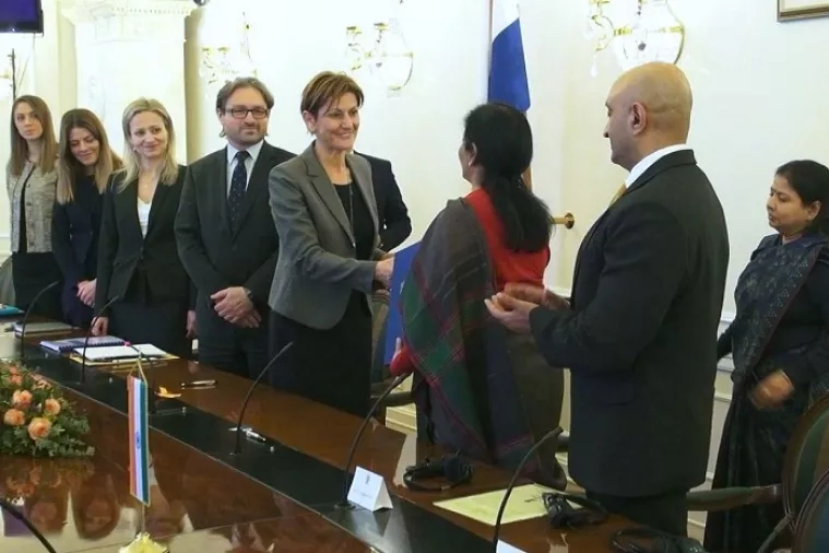 Reiner, Dalić i ministrica industrije Indije Stiharaman dogovorili suradnju