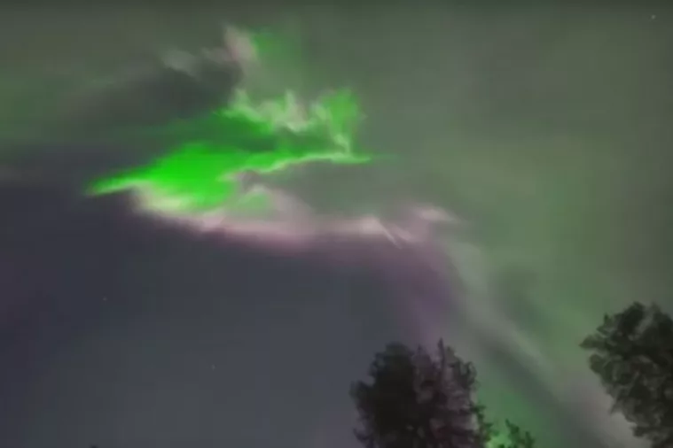 VIDEO: Aurora borealis 'spectacular' osvijetlila nebo nad Finskom