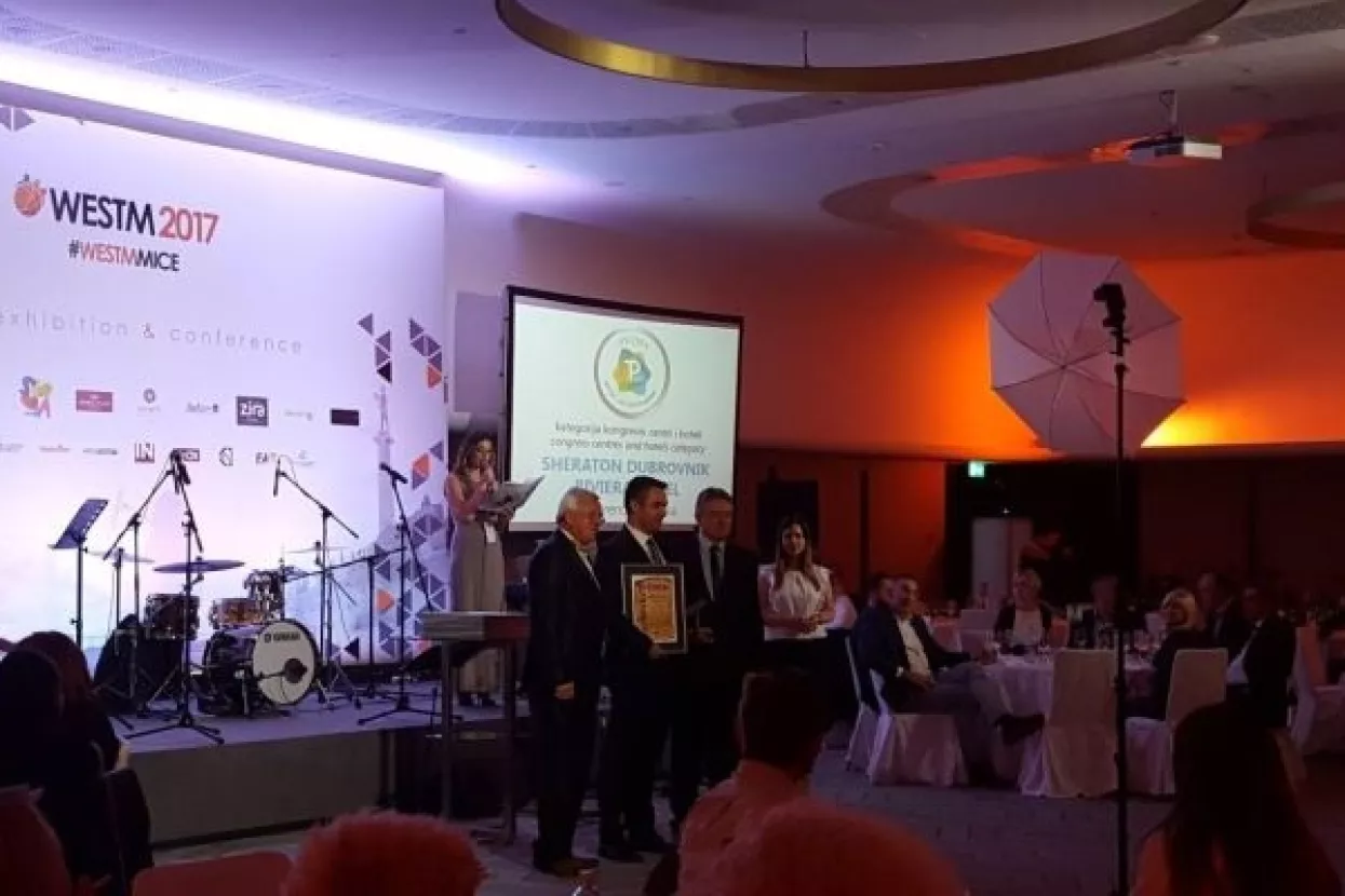 Sheraton Dubrovnik Riviera Hotel dobio prestižnu nagradu za svoju kongresnu ponudu