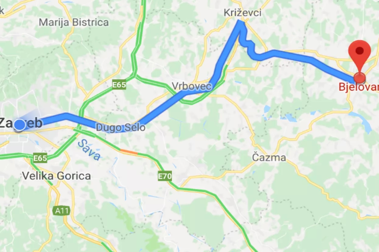 Vozni red HŽ-a odsada i na Google Mapsu