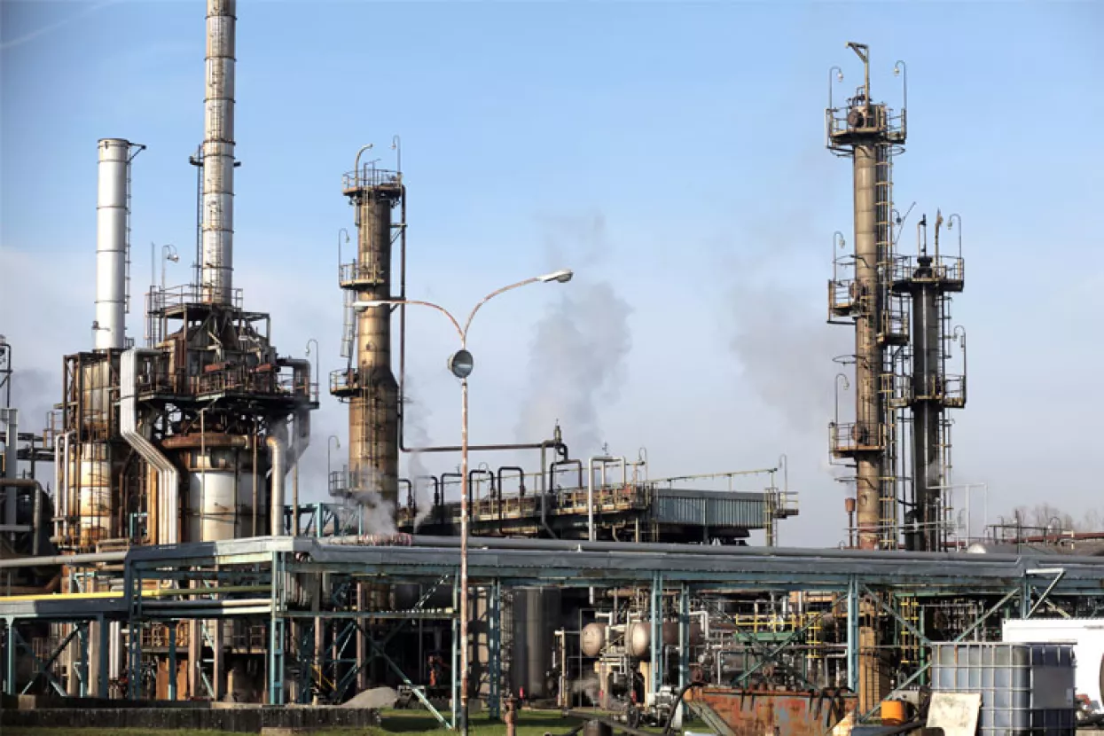 Sisak: Članovi županijskog GSV-a za opstanak Rafinerije i Petrokemije i veća socijalna prava radnika
