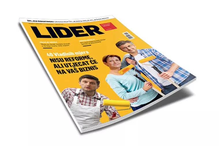 U novom broju Lidera: 40 Vladinih mjera - Nisu reforme, ali utjecat će na vaš biznis